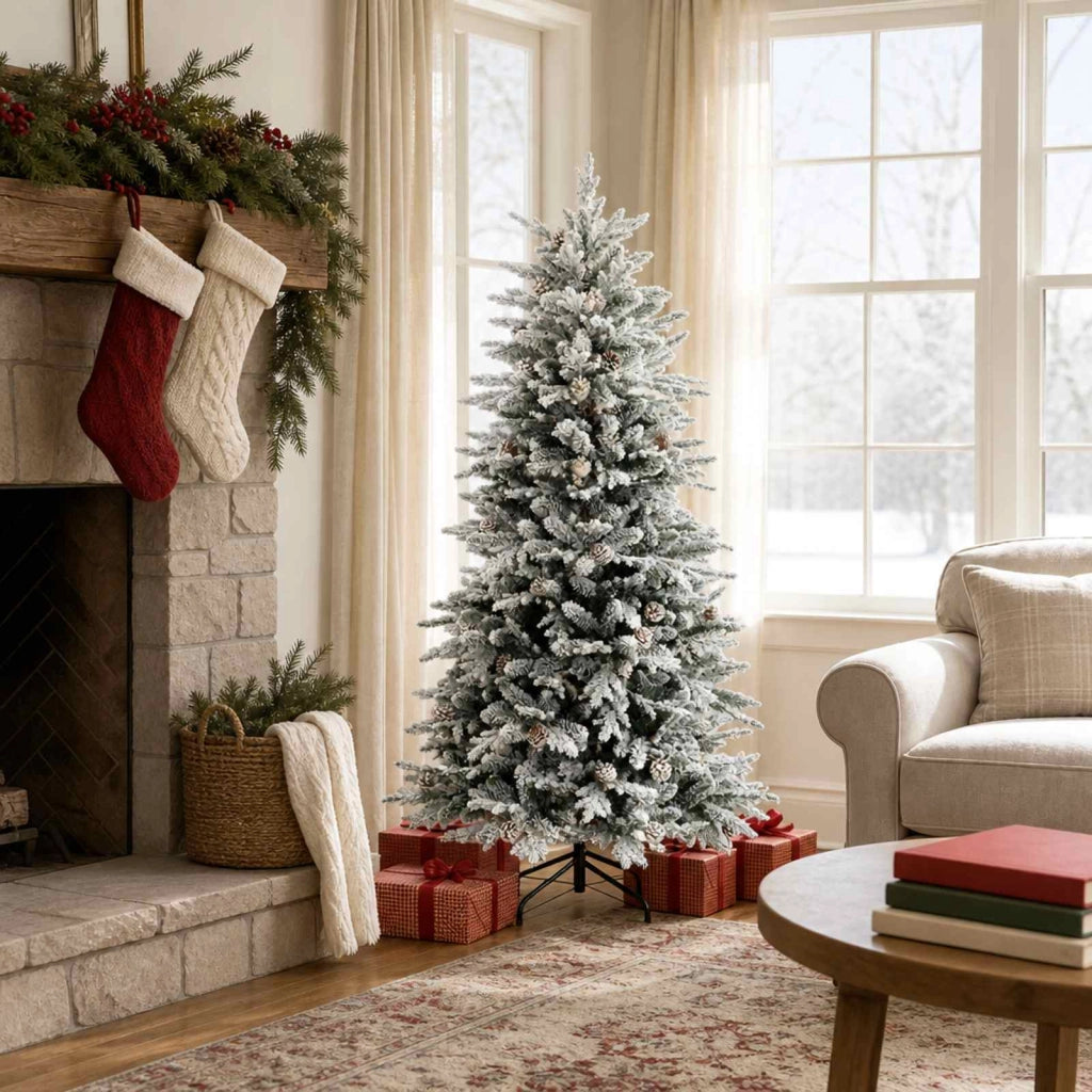 Albero di Natale Artificiale con Rami Pieghevoli 120 cm 42054506