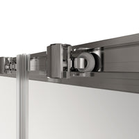 Porta Parete Doccia 140 cm 1 Anta Scorrevole in Cristallo Trasparente 6mm H195 Bonussi Eliane