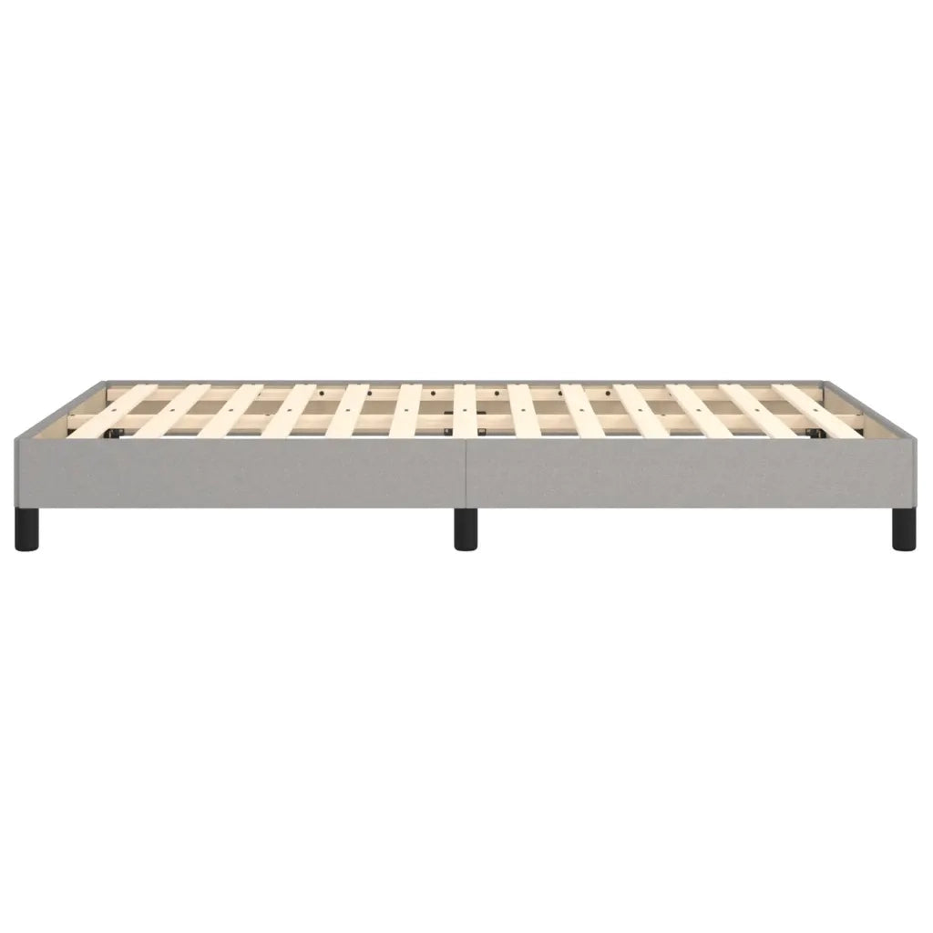 Giroletto senza Materasso Grigio Chiaro 120x190 cm in Tessuto 3269605