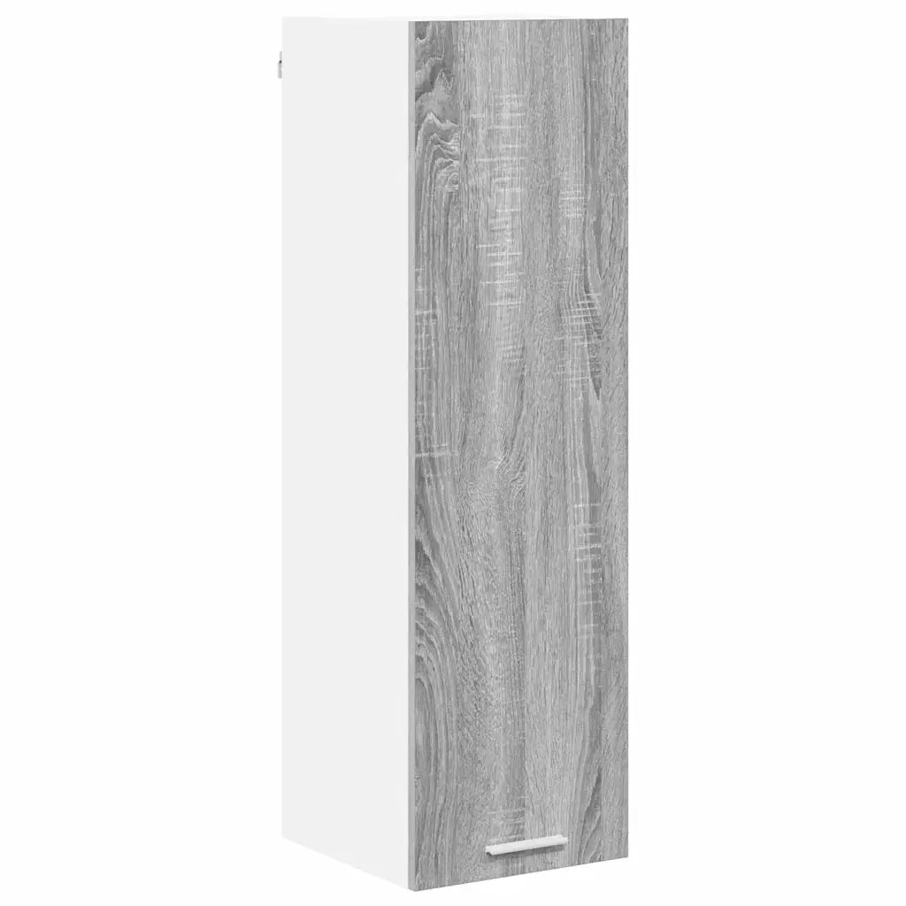 Armadio pensile con porta Grigio Sonoma 30 x 31 x 100 cm