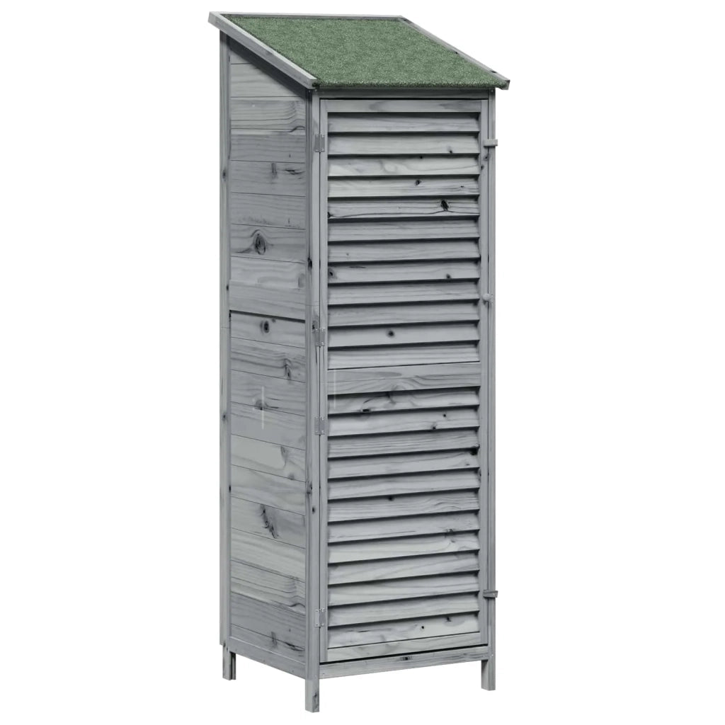 Capanno da Giardino Grigio 59 x 56 x 176 cm CFW7184500