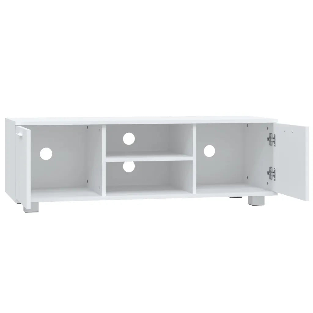 Mobile Porta TV Bianco 120x40,5x35 cm in Legno Multistrato 342615