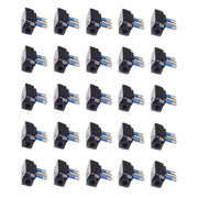 Spina Elettrica Salvaspazio Laterale 2P+T 16A 25V Max 1500W Nero