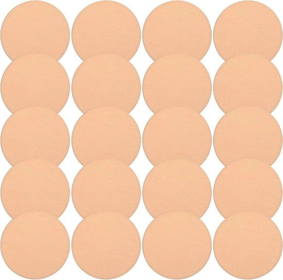 Set di Spugne per Trucco da 20 Pezzi per Fondotinta, Poudre e Creme Liquida - Ideale per un Trucco Perfetto e una Pelle Sana