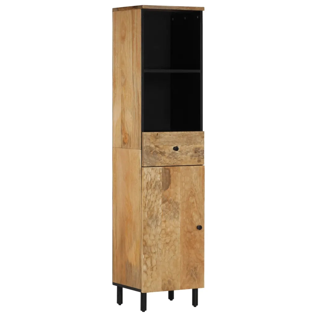 Mobile da Bagno 38x33x160 cm in Legno Massello di Mangocod mxl 89347