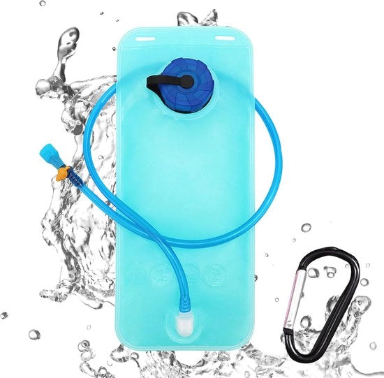 Zak da Idratante per Borsa - 2 Litri Sacchetto Portatile con Protezione Antispruzzo