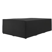 Custodia Coperta Tavolo da Giardino ¨C Minimal ¨C Nero 222x155x67