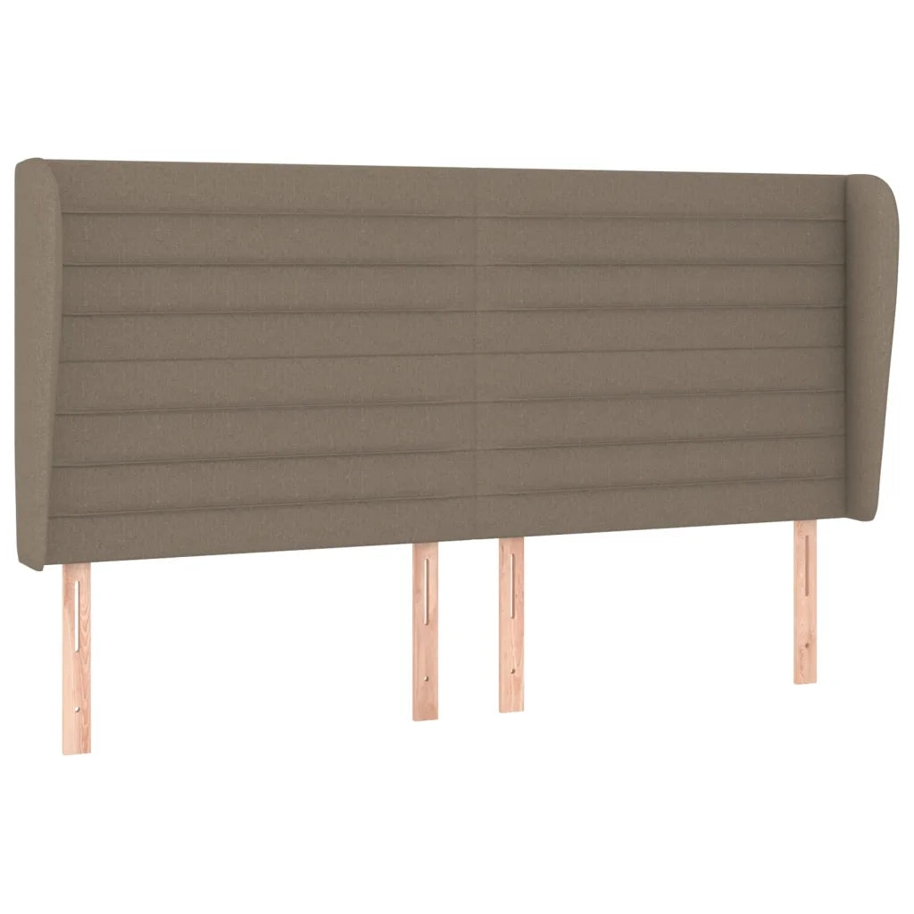 Giroletto a Molle con Materasso Tortora 200x200 cm in Tessuto 3128073