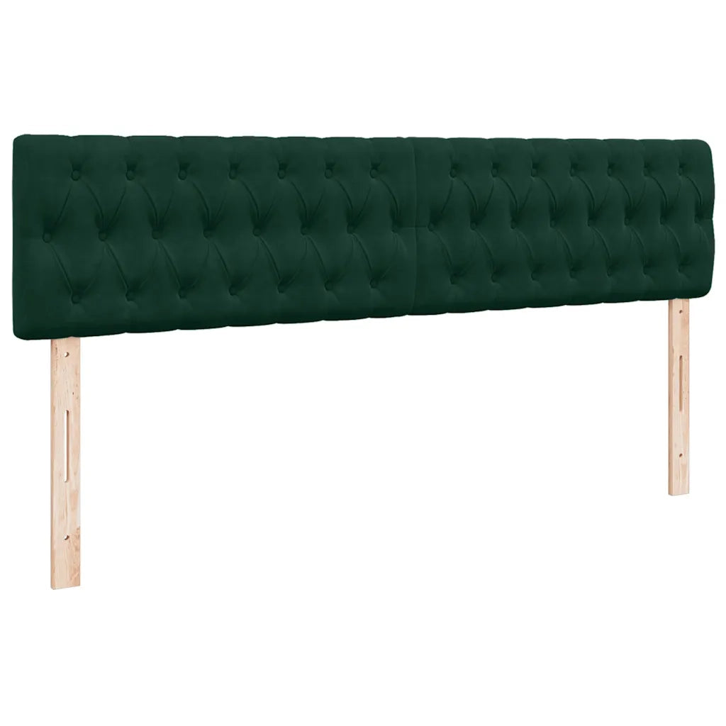 Struttura Letto Pouf con Materasso 200x200 cm in Velluto 3311870