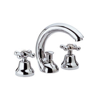 Rubinetto lavabo con bocca a c vitoni ceramici serie liberty