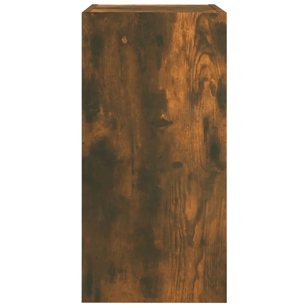 Mobile TV Rovere Fumo 30,5x30x60 cm in Legno Ingegnerizzato 815741