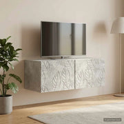 Mobile Porta TV da Muro 59,5 x 31 cm Grigio Cemento 898878