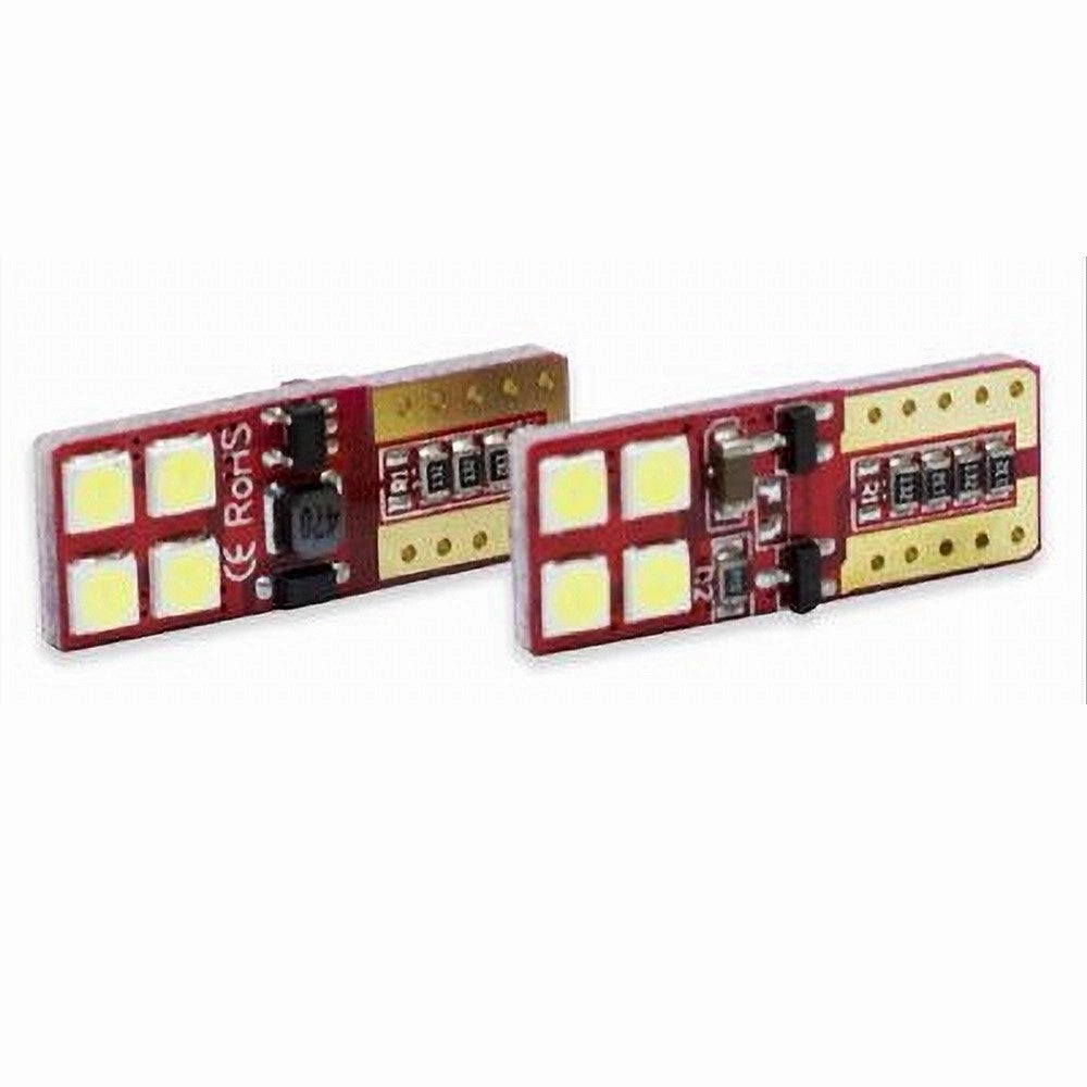Trade Shop - Lampadine Posizione Canbus Maxtech L-p064 12v 8 Led 8 Watt Ultra Luminose 6000k -