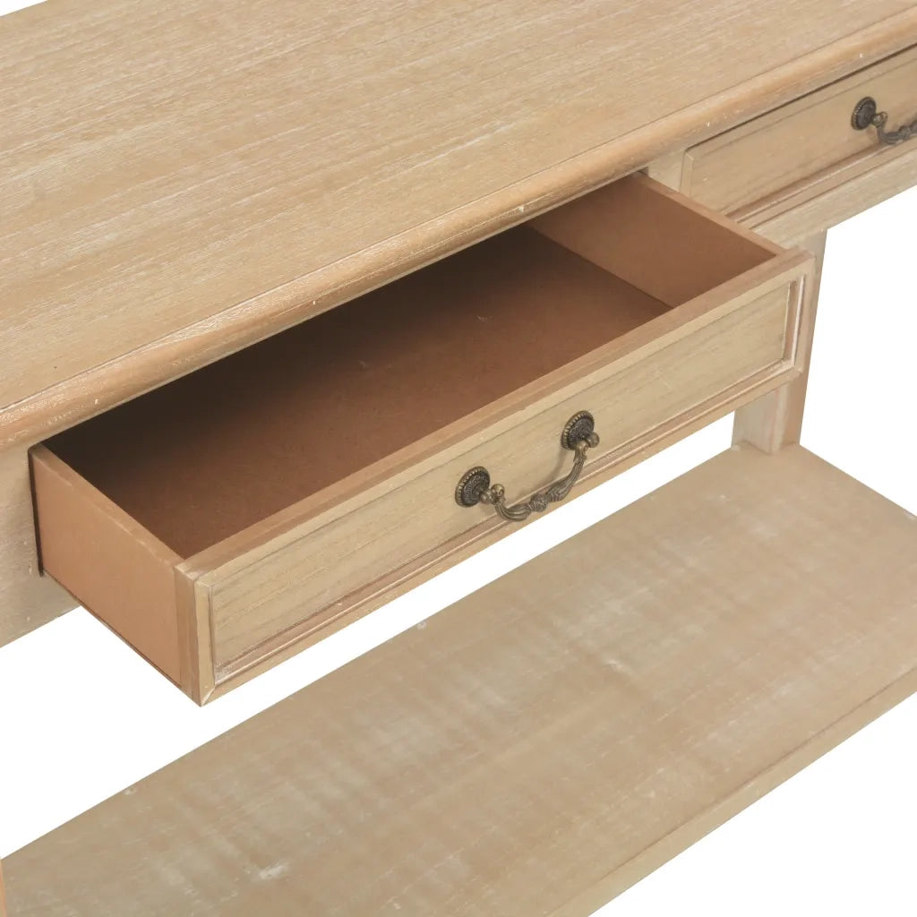 Tavolo Consolle 110x35x80 cm in Legno cod mxl 21274