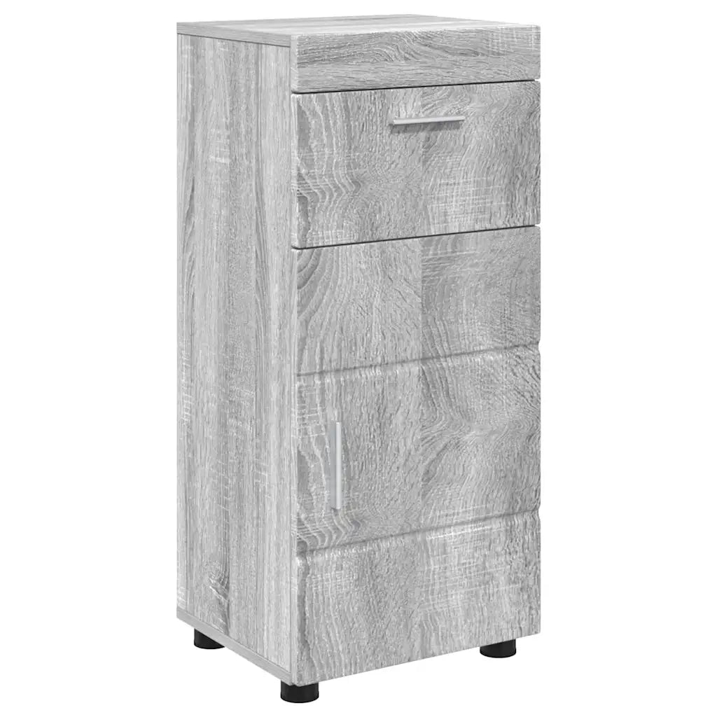 Set di mobili per il bagno TULUM 4 pcs Grigio Sonoma