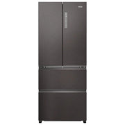 Haier frigorifero french door HFR3718ENMD, 402 L, no frost, multi-airflow, zona fresca, 4 porte, classe E, acciaio inox
