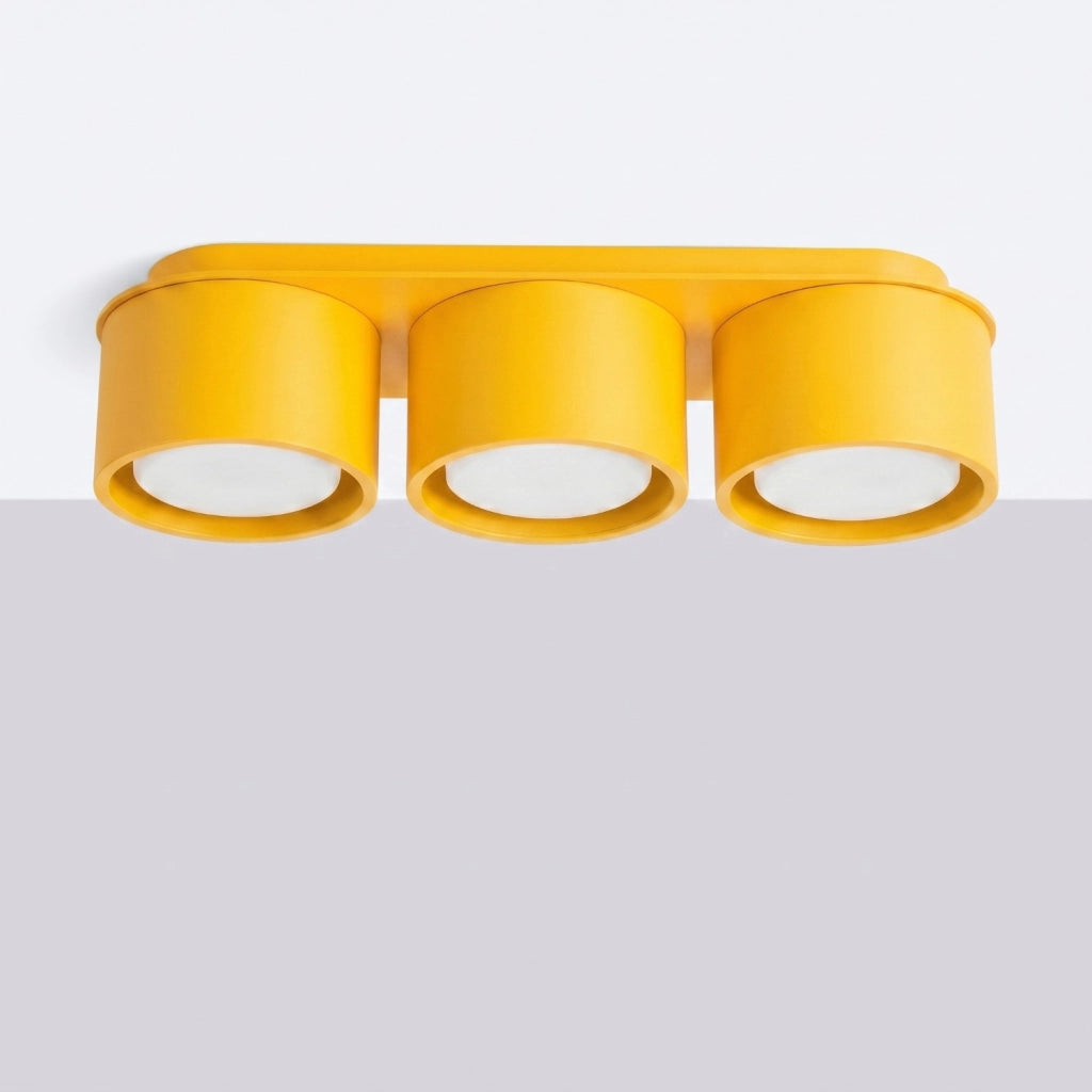 Plafoniera MODO 3 giallo Gx53