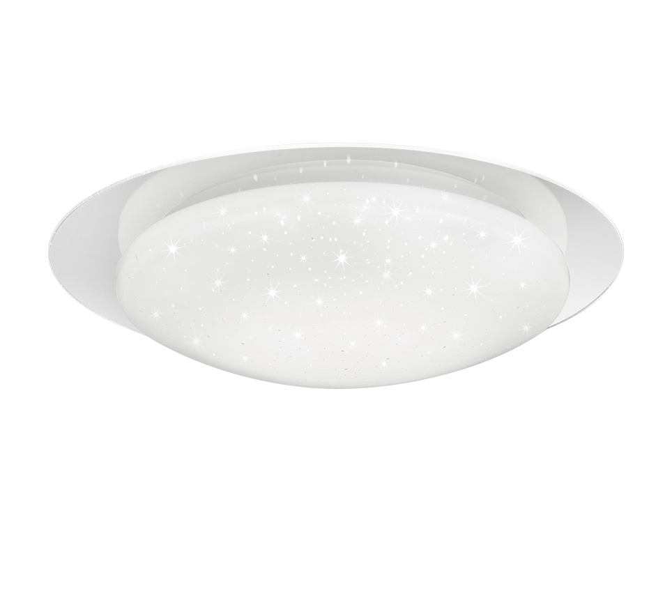 Plafoniera Led Soffitto Interno 13W Effetto Stelle 48 cm Frodo GD Trio