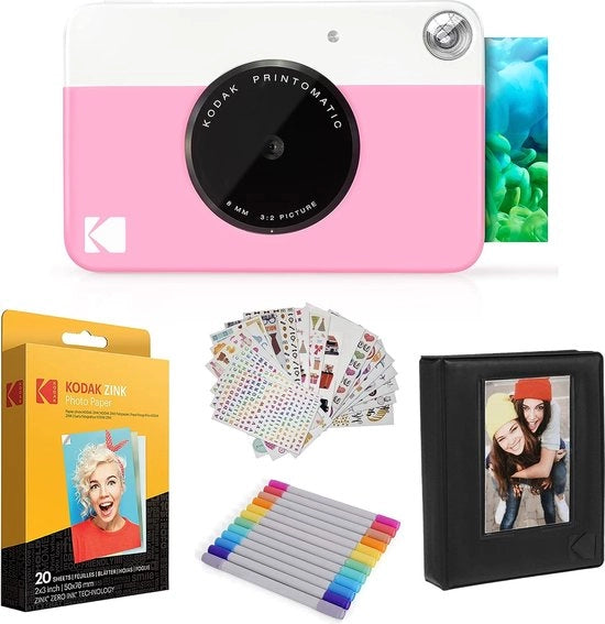 Stampante Portatile Mini - Kit di Avvio - Stampanti a Mano - Stampante da Portare - Stampante Mobili - Fotostampante