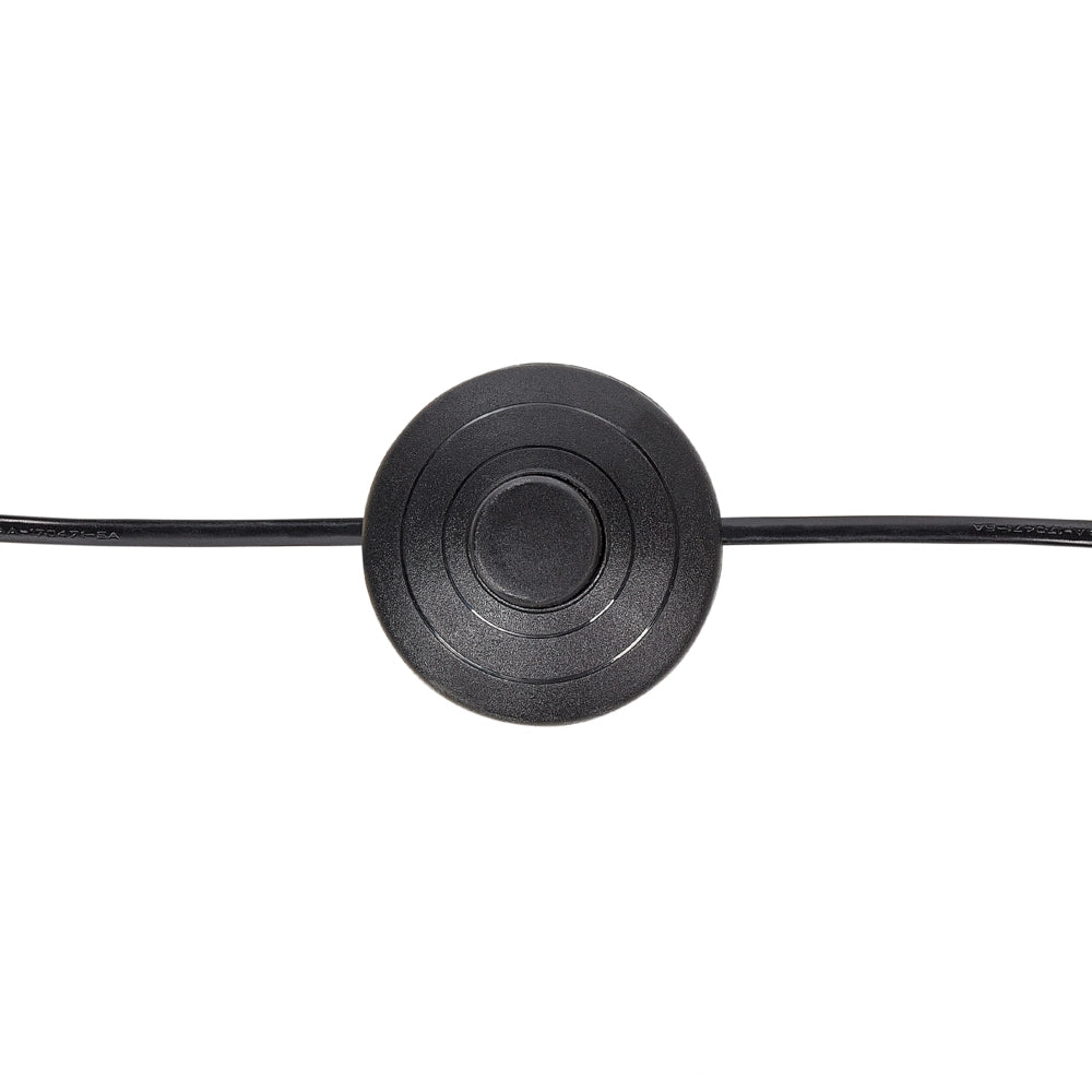 Lampada da terra a stelo in bambù con paralume aperto e base in metallo 120 cm naturale e nera soggiorno stile boho