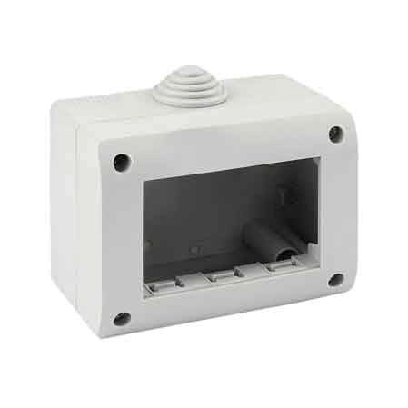 CONTENITORE DA PARETE PER APPARECCHI IP40 'EASY' 1 Posto - EC ELETTROCANALI