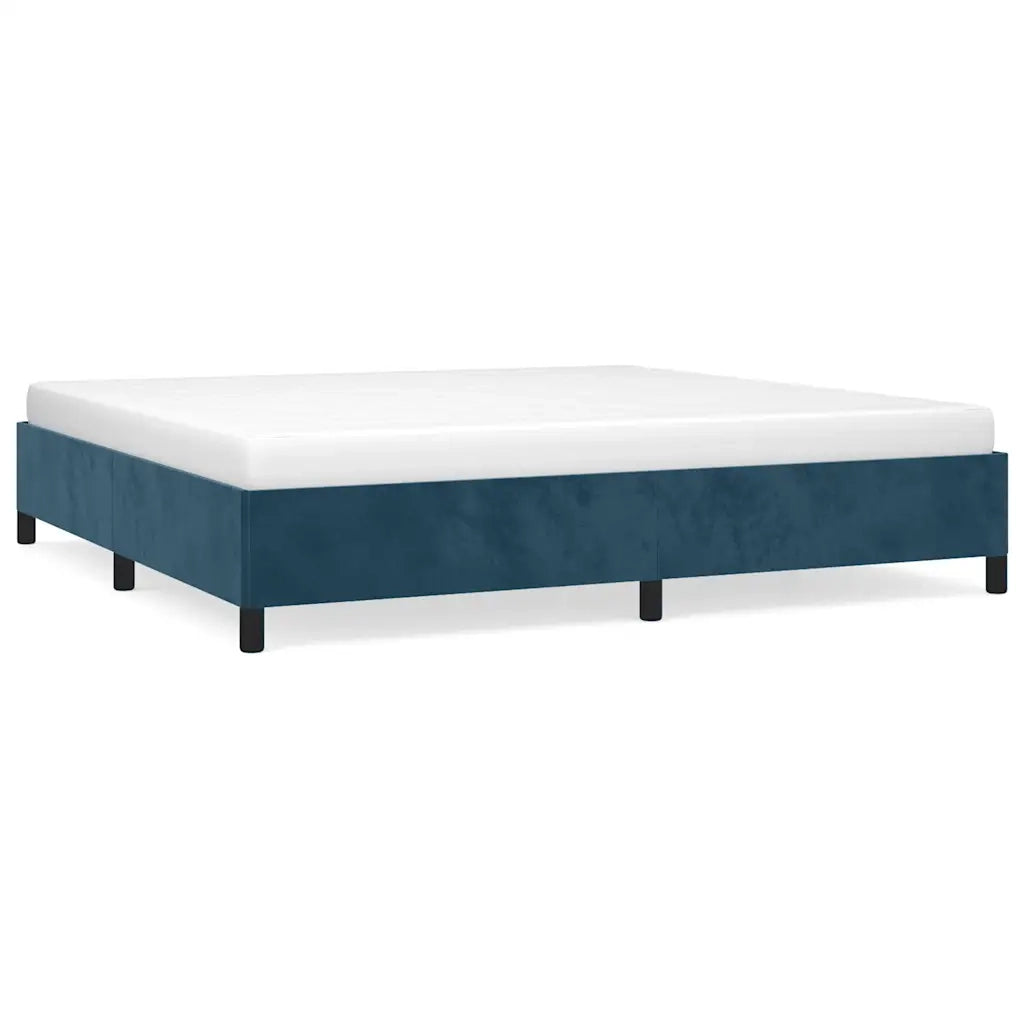 Giroletto Blu Scuro 200x200 cm in Velluto cod mxl 60465
