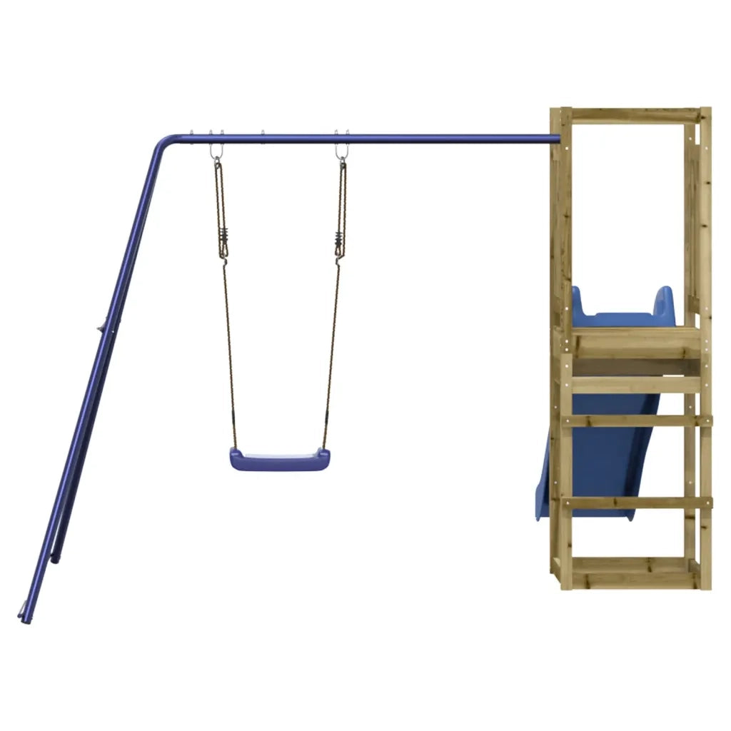 Set da Gioco da Esterno in Legno di Pino Impregnato CFW2345135