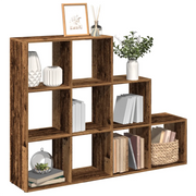 Libreria a 3 Ripiani Legno Vecchio 137,5x29x103,5 cm Truciolato 857983