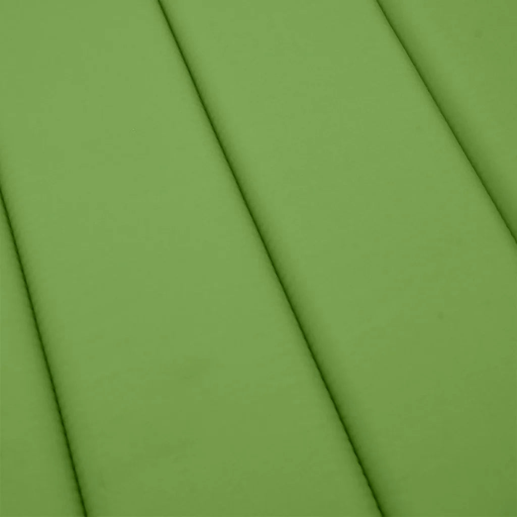 Cuscino per Lettino Prendisole Verde Mélange 186x58x4cm Tessuto 4002481