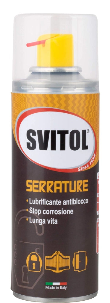 Lubrificante Spray Svitol Serrature Arexons 180 ml 2 Pezzi
