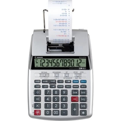 Canon p23-dtsc calcolatrice desktop calcolatrice con stampa argento - CANP23DTSC