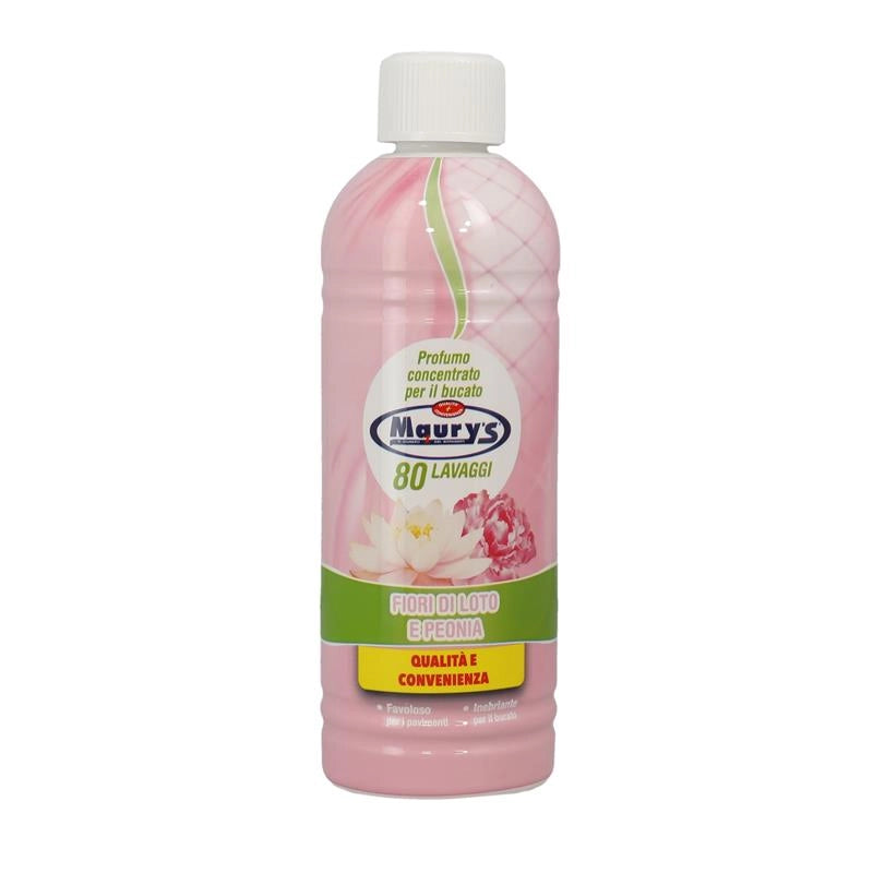 MAURY'S PROFUMATORE PER IL BUCATO IN FORMATO DA 500ML FIOR DI LOTO E PEONIA