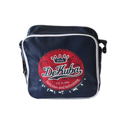 Trade Shop - Borsa Viaggio Scuola Ragazzi In Pelle Con Tracolla 30 X 34 Cm Colore Blu -