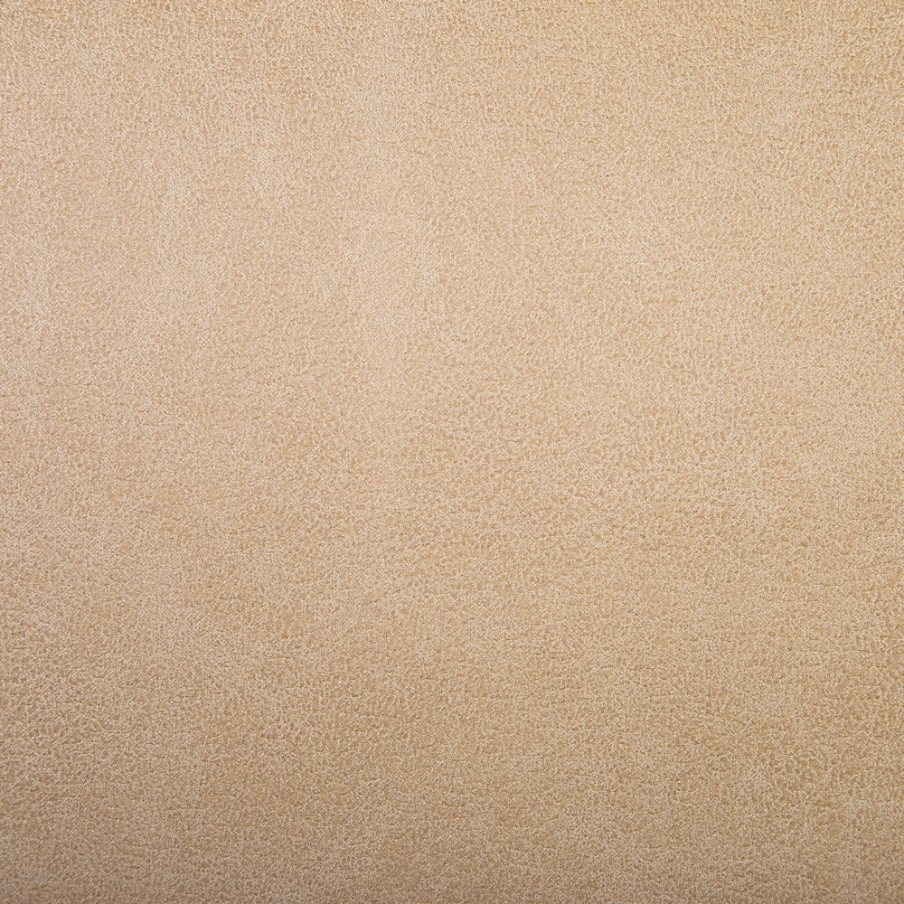 Divano Beige Ecopelle 3 Posti Gambe In Metallo Schienale Imbottito Minimalista Moderno
