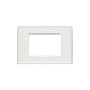 20653.B41 Placca Classic a 3 Moduli Reflex Ghiaccio Eikon