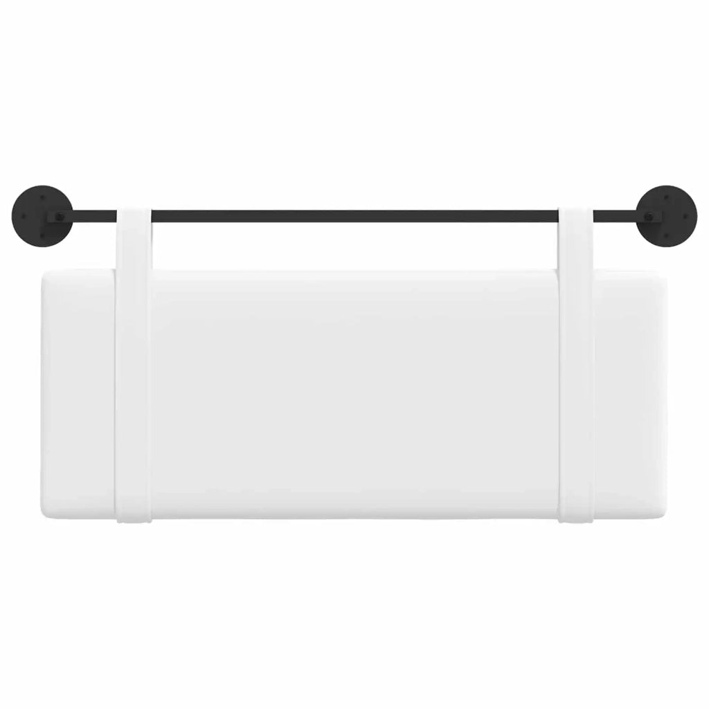 Testiera sospesa Bianco Tessuto