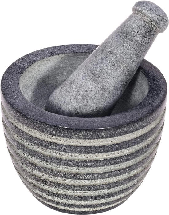 Cruscitore d'aglio, sostenibile, spezie, erbe - Stampatore e set di mortai, Stampatore Grinder Fagioli Aglio Erbe Cucina