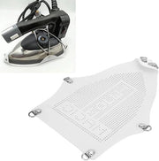Accessorio per ferro da stiro - Protezione antiaderente in alluminio - Ideale per abbigliamento - Protezione contro macchie - Striscia di protezione in acciaio - Non-stick.
