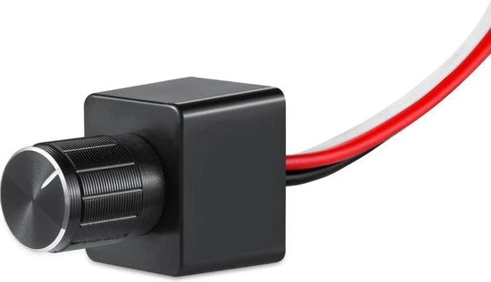 Comando Dimmer LED per Barche Camper Van Trailer Furgone - 12V DC - Controller di Luminosità per Strisce di Luce LED Halogen - Regolabile
