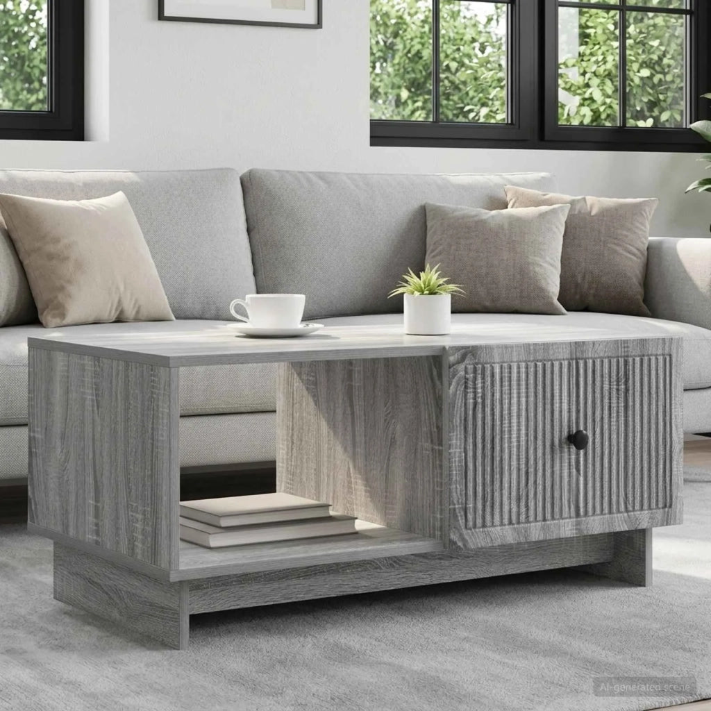 Tavolino da salotto Grigio Sonoma 90 x 50 x 40 cm 894041