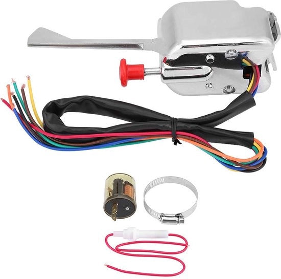 Ricambi per Auto - Straat Hot Rod Richtingaanwijzer Schakelaar + Flasher per Ford Buick GMC - Zavorranti per Auto Vintage Truck Straat Staaf Dune Buggy Zandrail - P021-TS-HL101