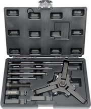 Kit di Estrazione del Balanciere Armonico con Piastra di Drenaggio per Vettura 

Compatibile con Ford, GM, Chrysler, Cadillac, Camion Chevy, Mitsubishi, Versione Aggiornata 3 Strumento di Estrazione del Dente
