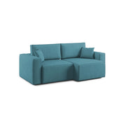 Morfeo Divano in tessuto impermeabile 180 cm  azzurro