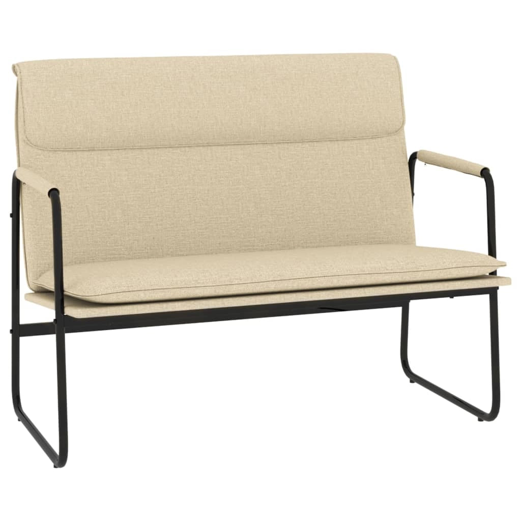 Panca/panca 100 x 64 x 80 cm tessuto crema 02_0010632
