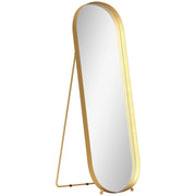 Specchio a Pieno Corpo con Cornice Metallo ¨C zephmum ¨C 160x50 cm Cornice Oro