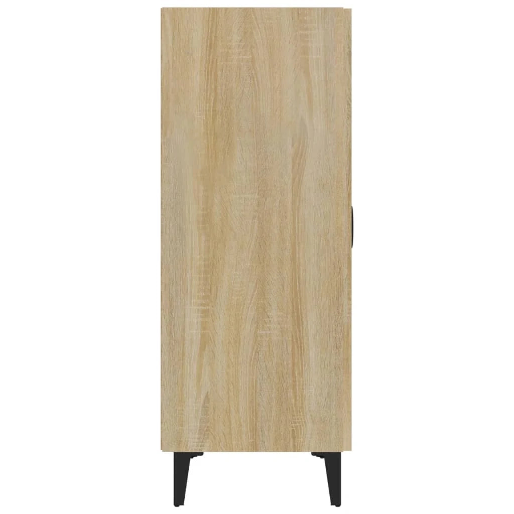 Buffet credenza cassettiera armadio mobile contenitore organizer cucina soggiorno rovere Sonoma 70 x 34 x 90 cm legno ingegnerizzato marrone 02_0031697
