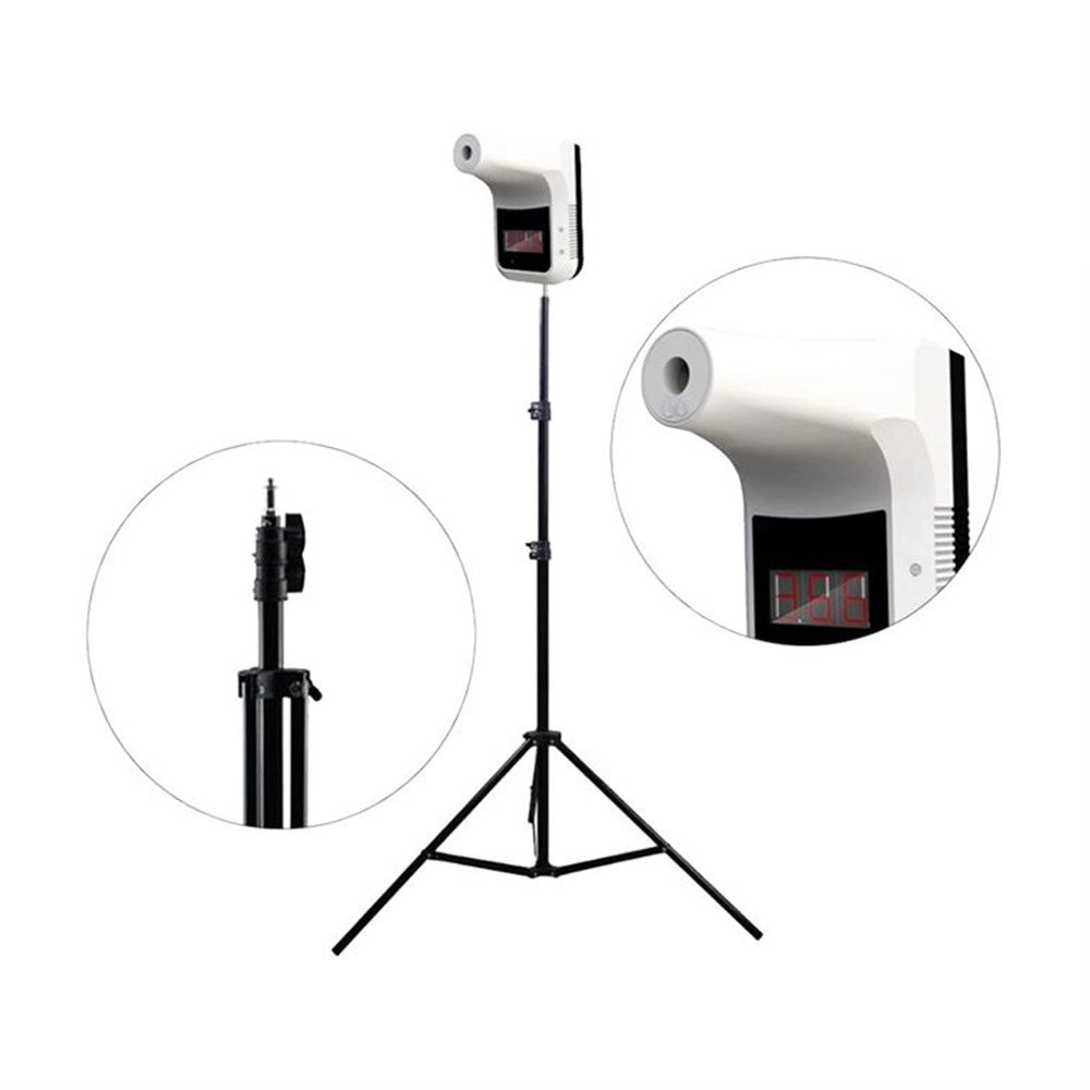 Trade Shop - Termometro A Infrarossi Da Parete Con Treppiede Cavalletto Display Digitale Gp-100 -