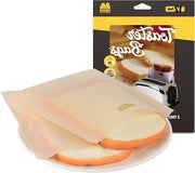 Borse per tostapane riciclabili - per toast, pane, pizza - PFOA libere - 12 pezzi