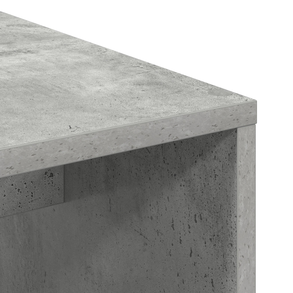 Scrivania Grigia in Cemento Grigio cemento
