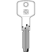 CHIAVE PUNZONATA CISA CS62 SILCA - OTTONE NICHELATO- 10 pezzi